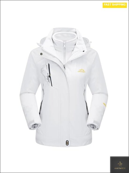 Jackets & Blazers - Women's 3-in-1 Ski Jacket Waterproof Windproof Fleece Lined Winter Parka